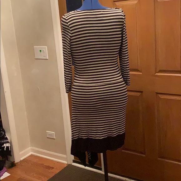 Asymmetrical Striped Dress - Picture 3 of 5